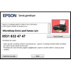 Epson Pad Resetleme Modeller Serisi