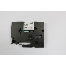 BROTHER P-Touch TZ-tape 9TZE221 Beyaz Etikete Siyah (9mmx8M)